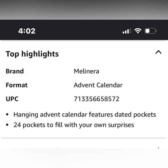 Christmas advent calendar - Picture 4 of 6